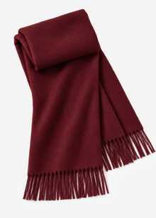 Softer Schal mit Kaschmir - burgundy