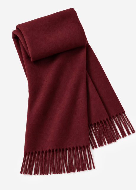 Softer Schal mit Kaschmir - burgundy