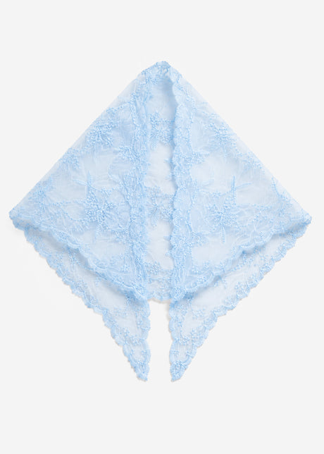 Spitzen-Tuch - blau by SASSYCLASSY