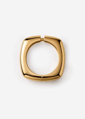 Square Armreif - gold