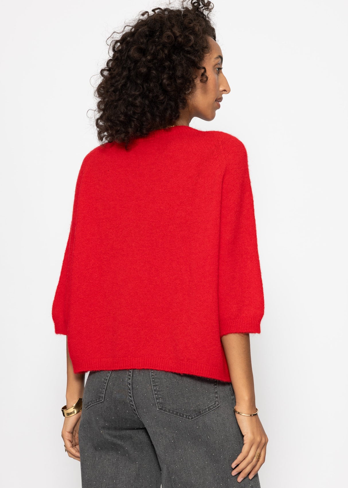 Knit top - red