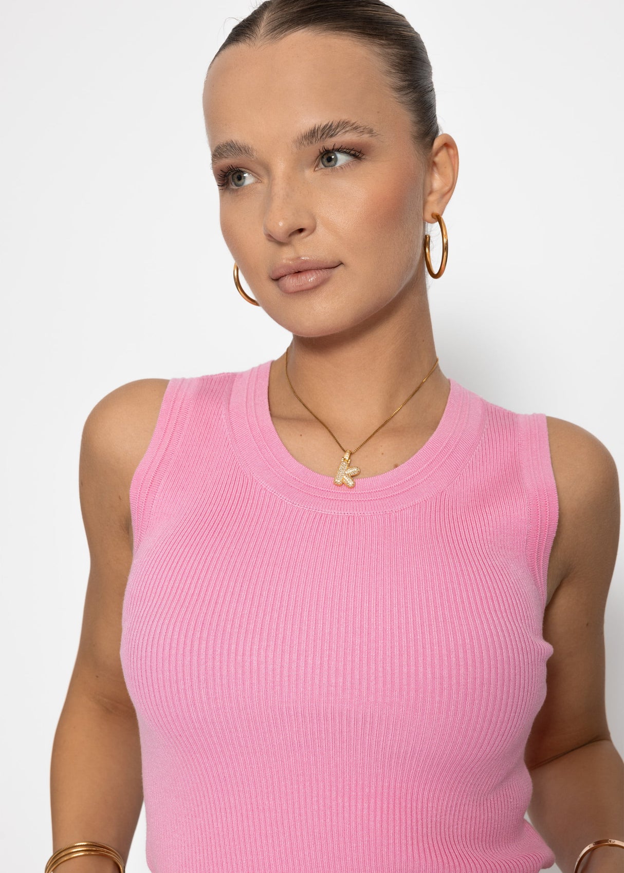 Knitted top - pink