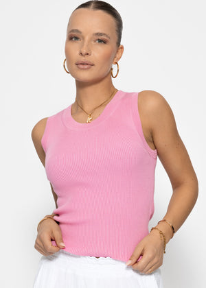 Knitted top - pink