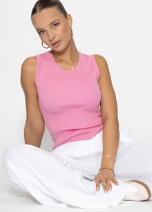 Knitted top - pink