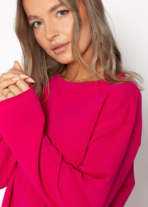 Sweatshirt - pink