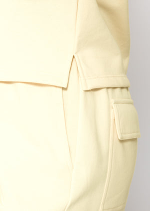 Sweatshorts - butter yellow