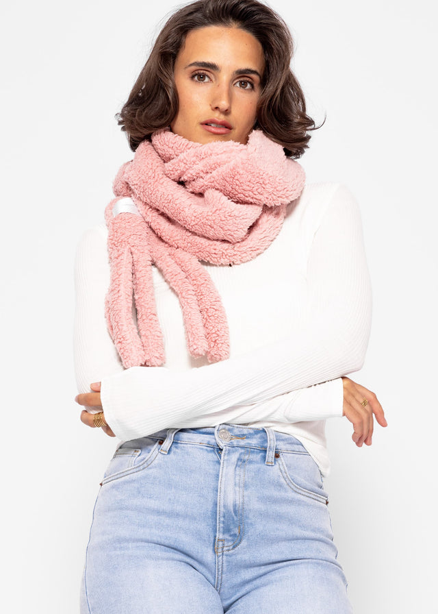Teddy scarf - rose