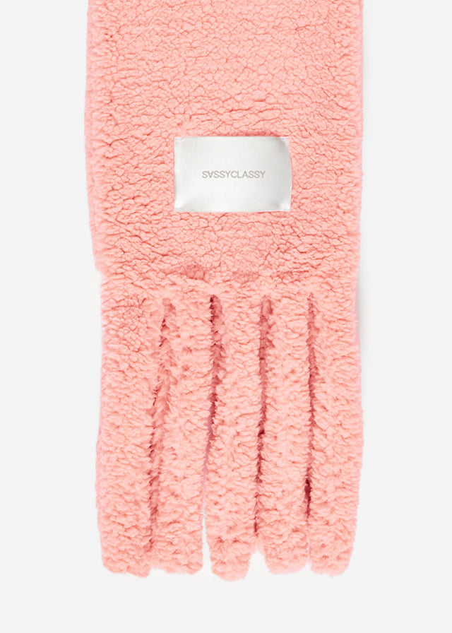 Teddy scarf - rose