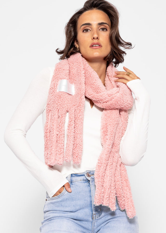 Teddy scarf - rose