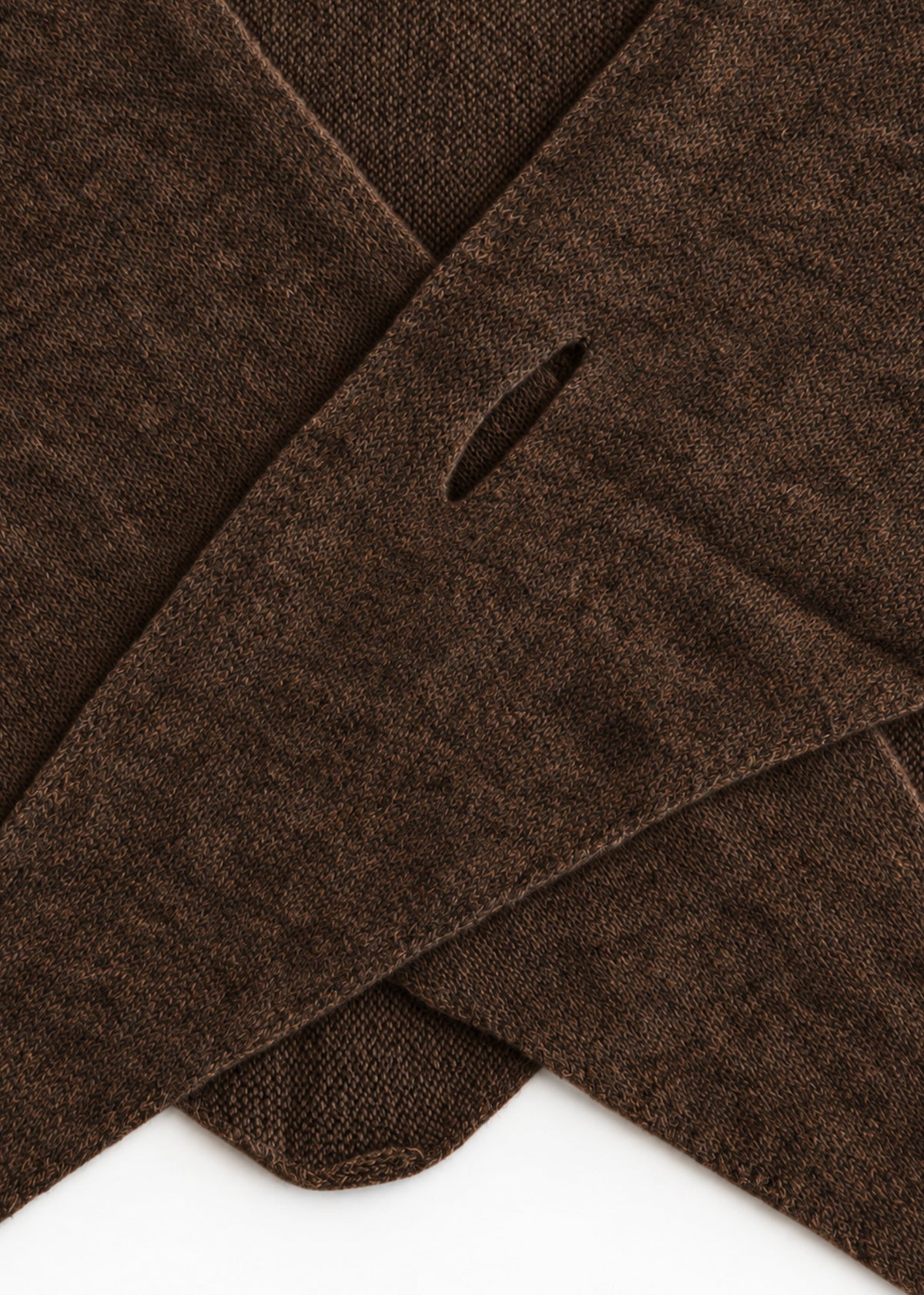 Triangle scarf - brown