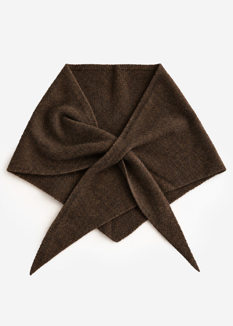 Triangle Schal - braun von SASSYCLASSY