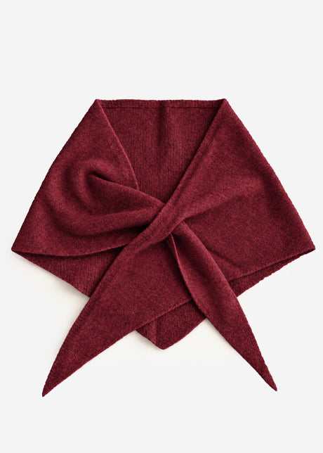 Triangle Schal - burgundy von SASSYCLASSY