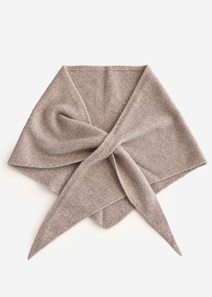 Triangle Schal - taupe