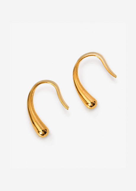 Tropfen Ohrring - gold von SASSYCLASSY