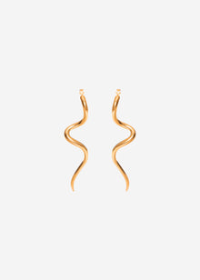 Wave Ohrstecker - gold