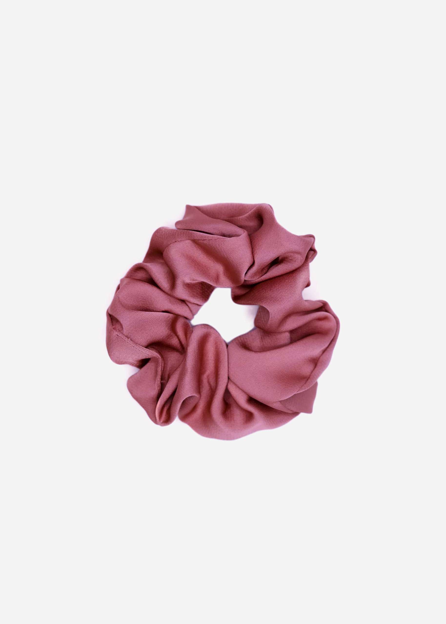 Satin-Scrunchie, mauve