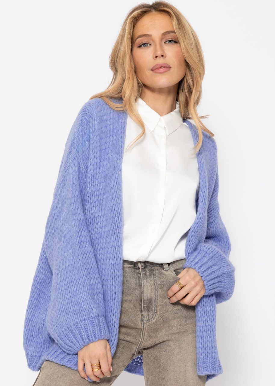 Oversize Cardigan - flieder