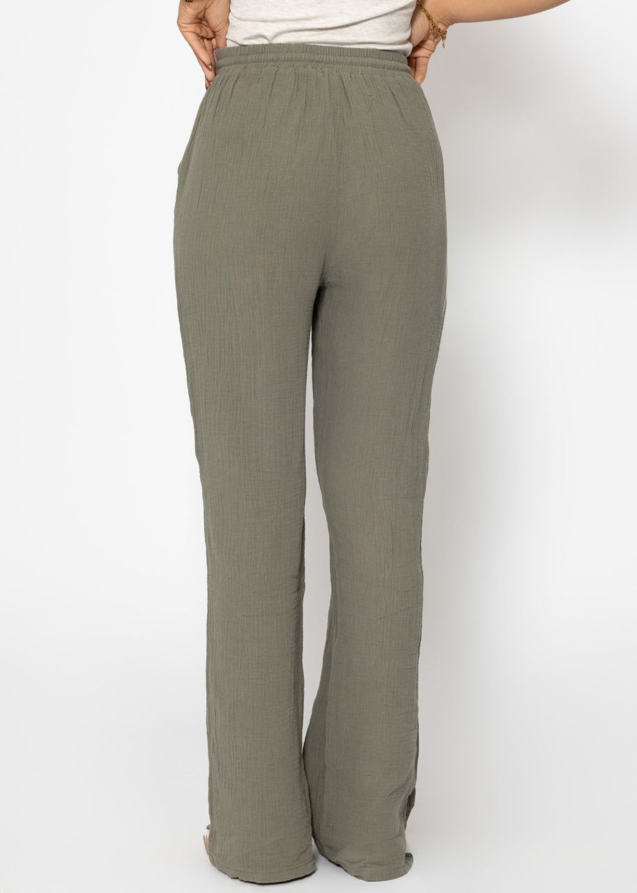Musselin Pants, khaki