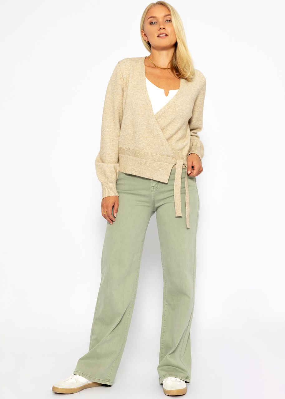 Wickel Cardigan - beige