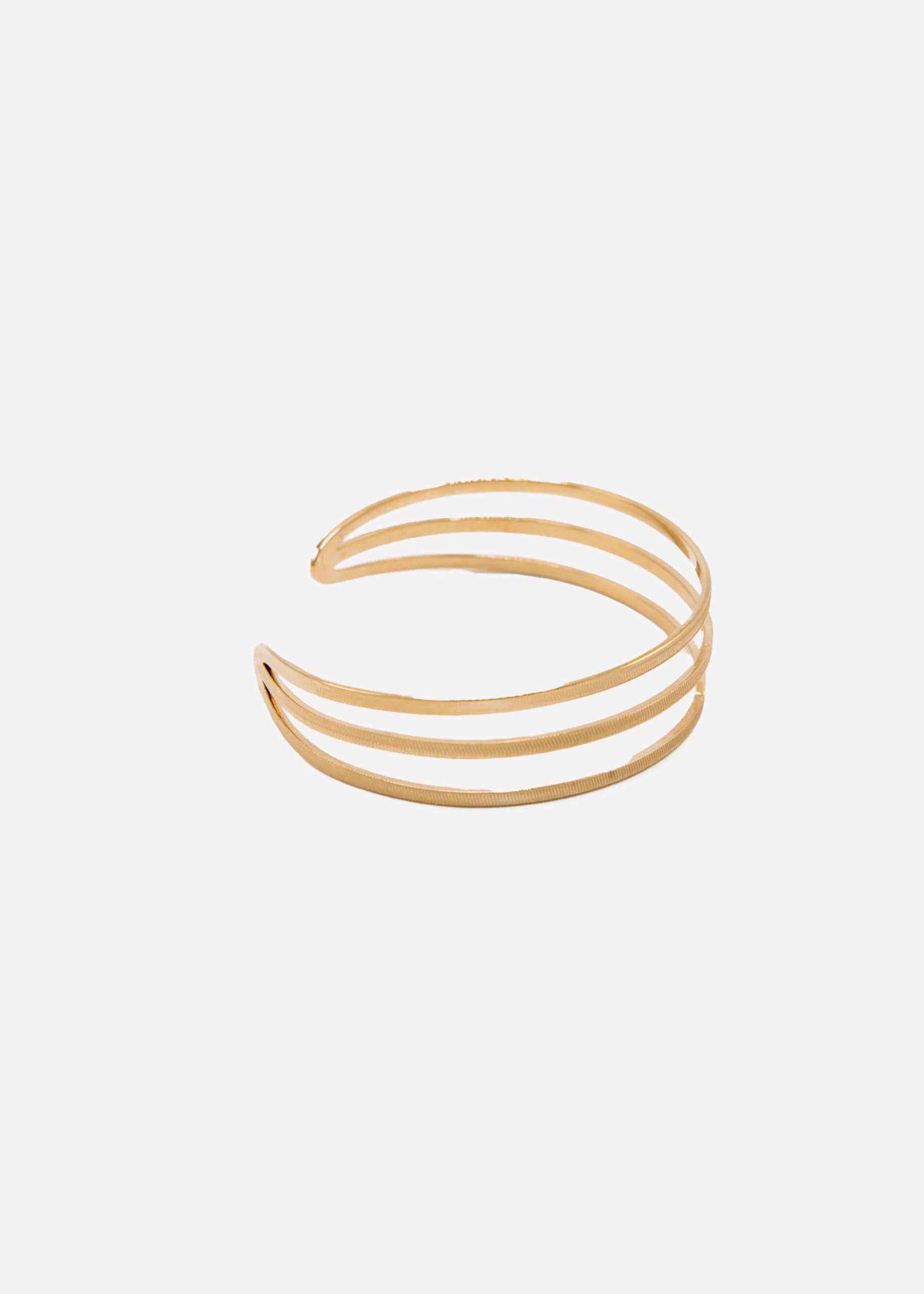 Dreigliedriges Armband, gold