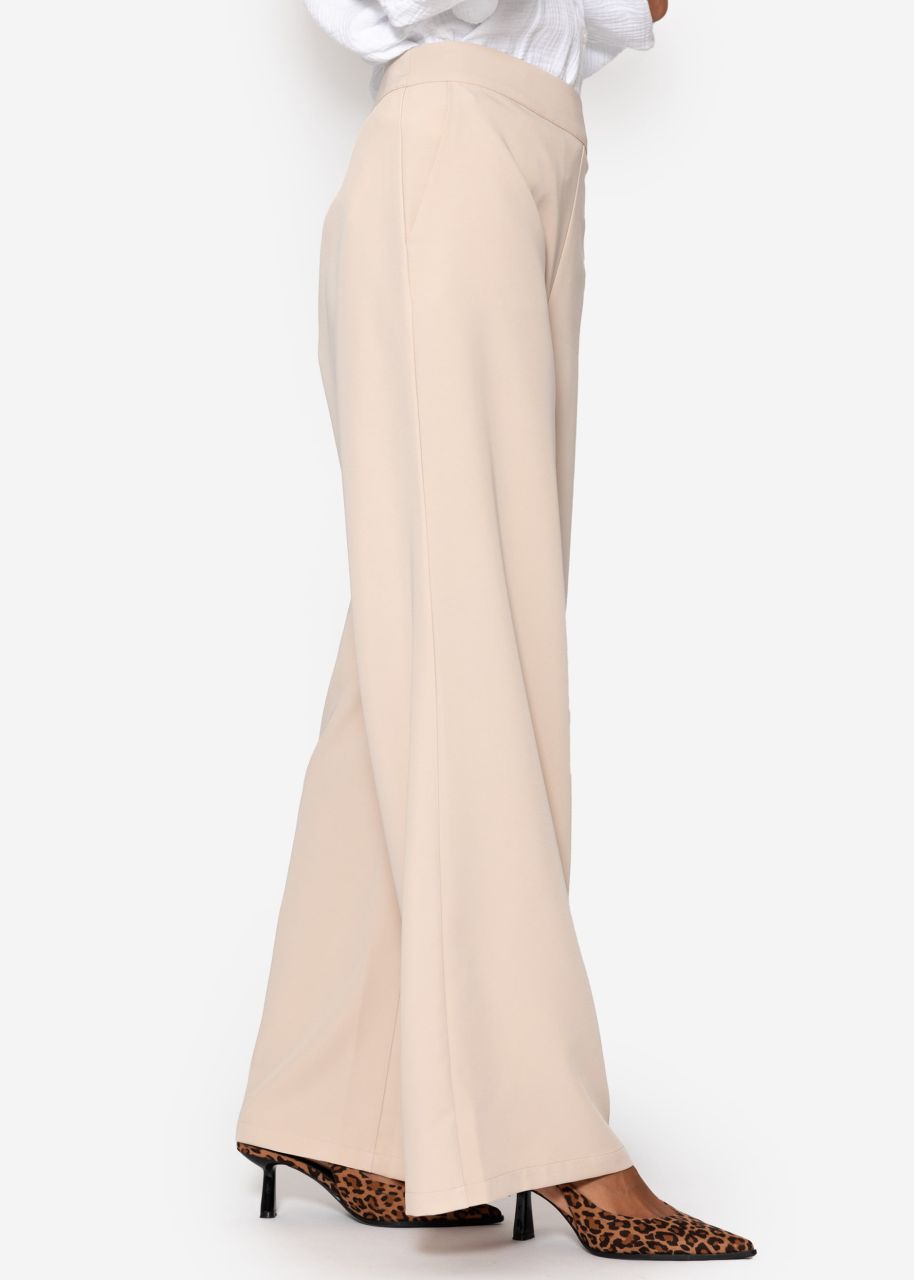 Leichte Stoffhose - beige