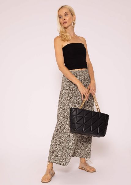 Bandeau Top, schwarz