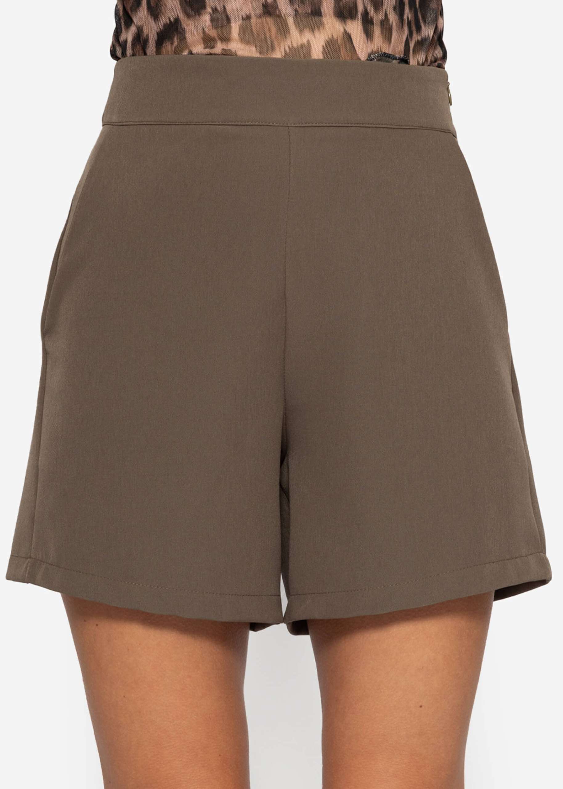 Elegante Shorts - taupe