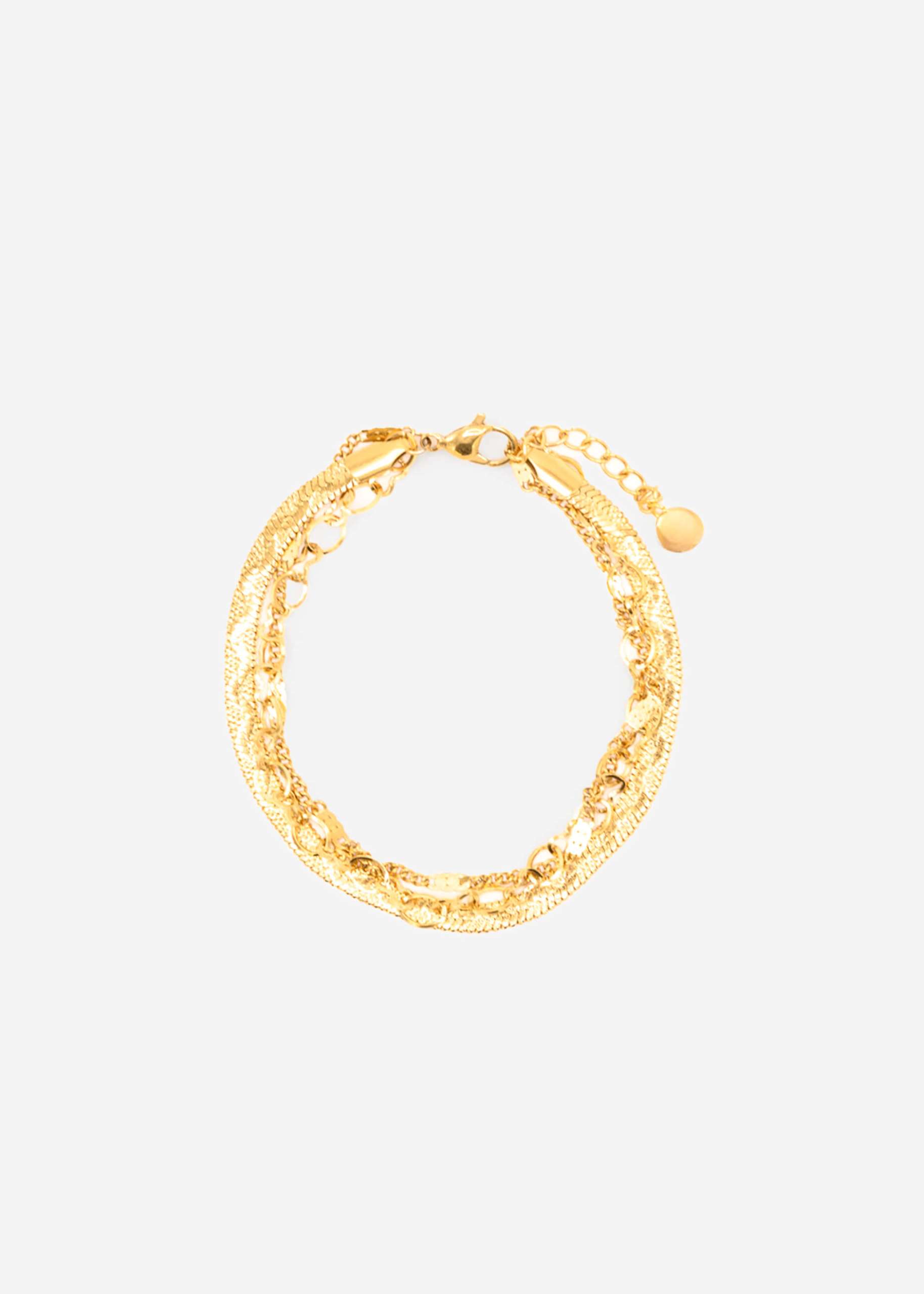 Layering Armband - gold