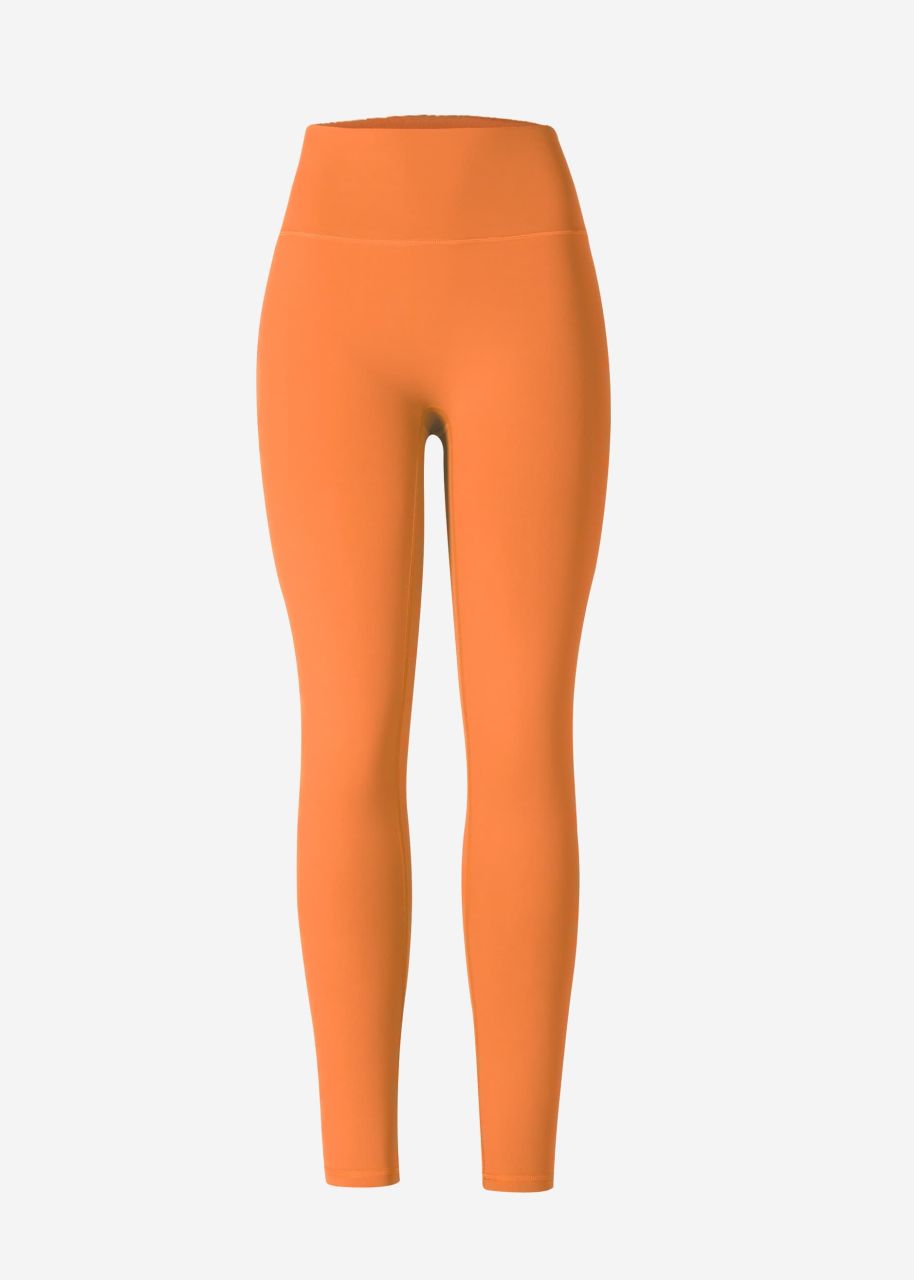 High Waist Sportleggings - orange