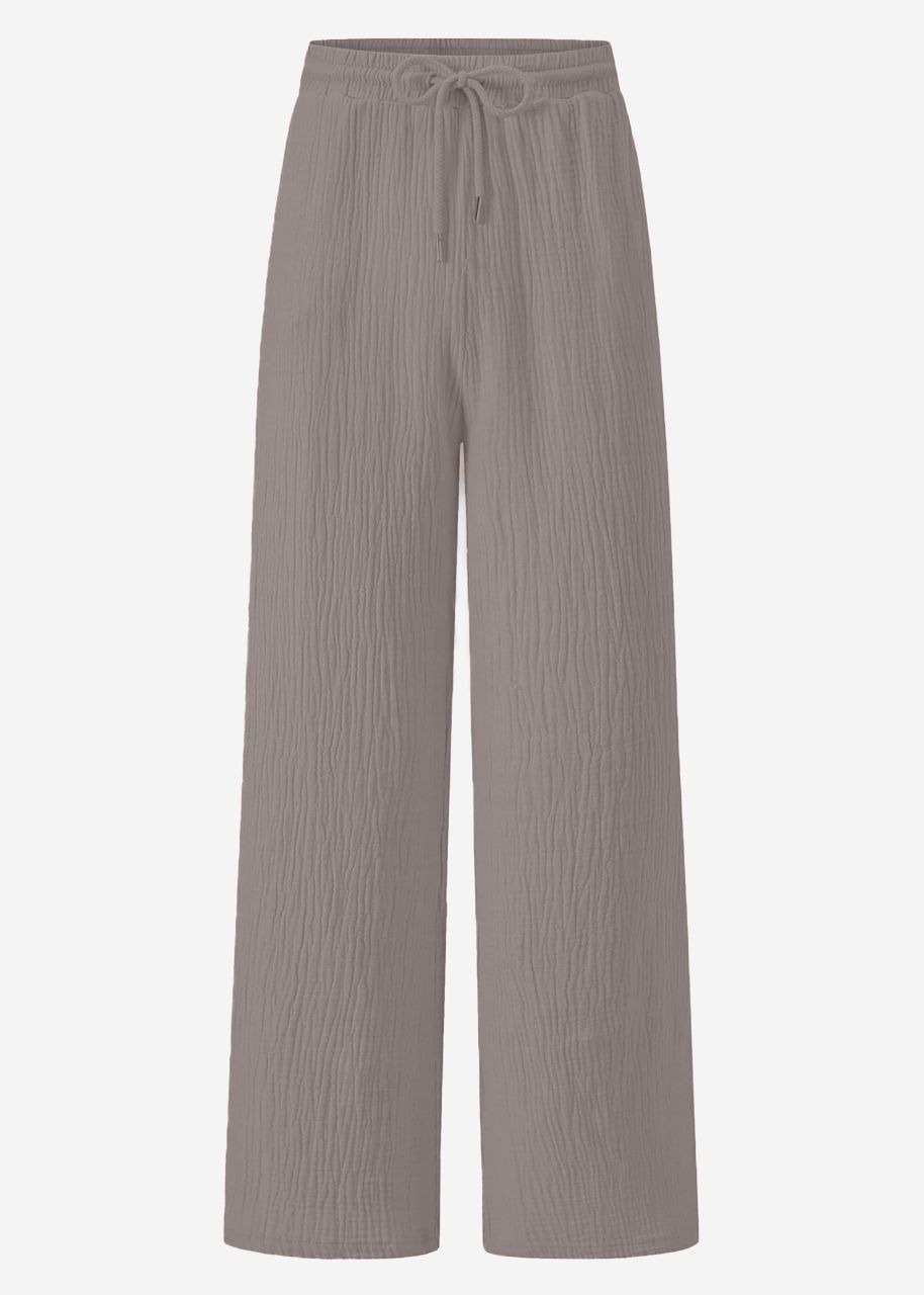 Musselin Pants, taupe