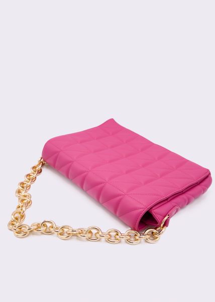 Tasche mit Überschlag, pink