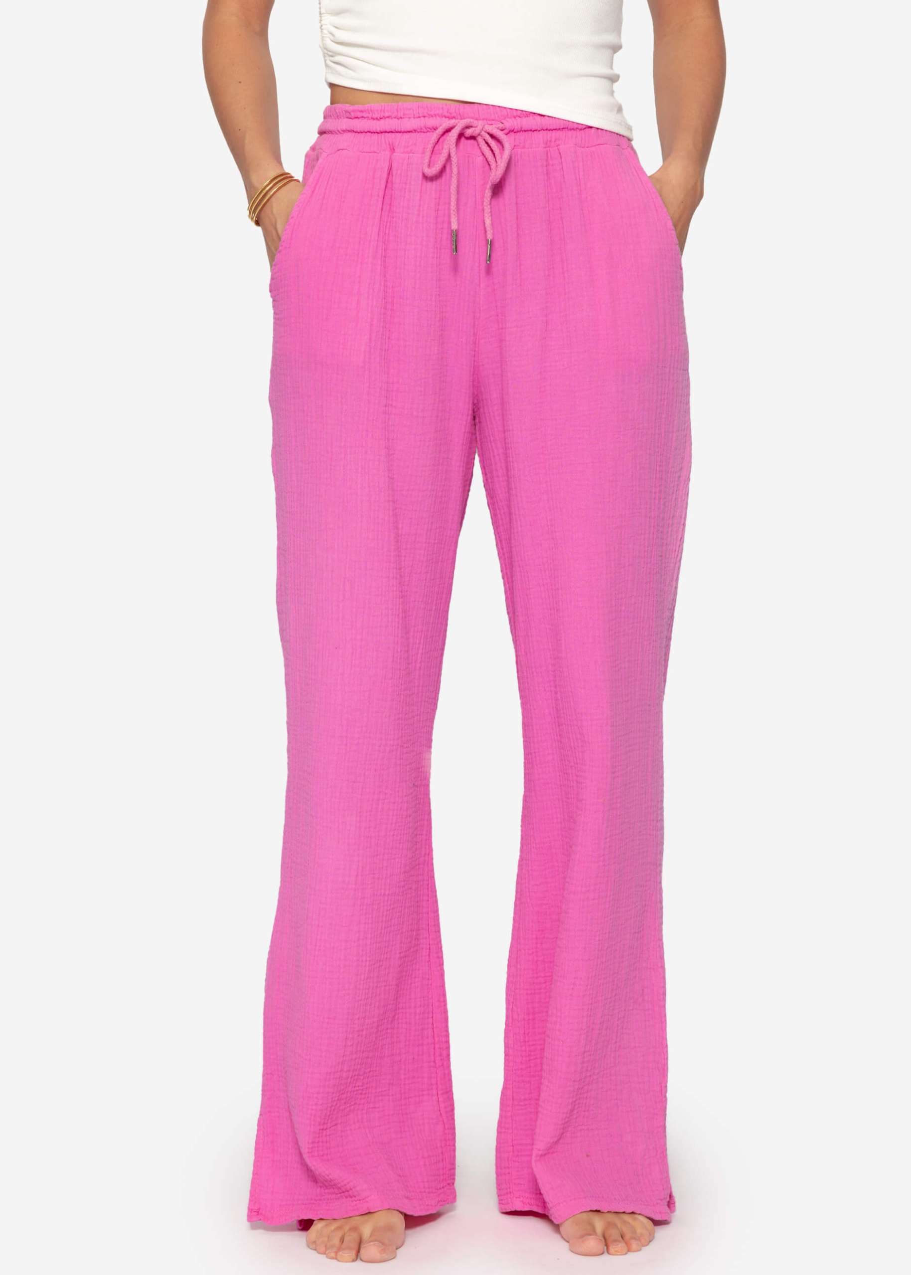 Musselin Pants, pink
