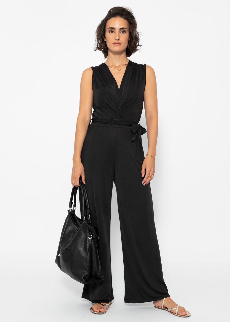 And black jumpsuit clearance