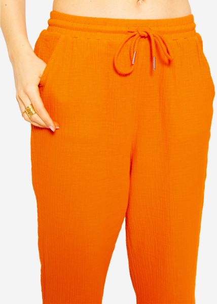 Musselin Pants, orange