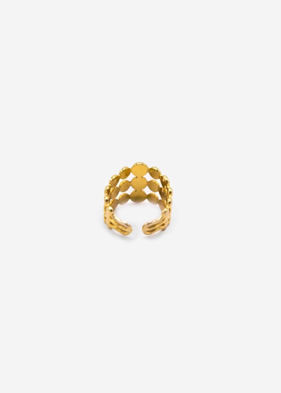 Breiter Ring, gold