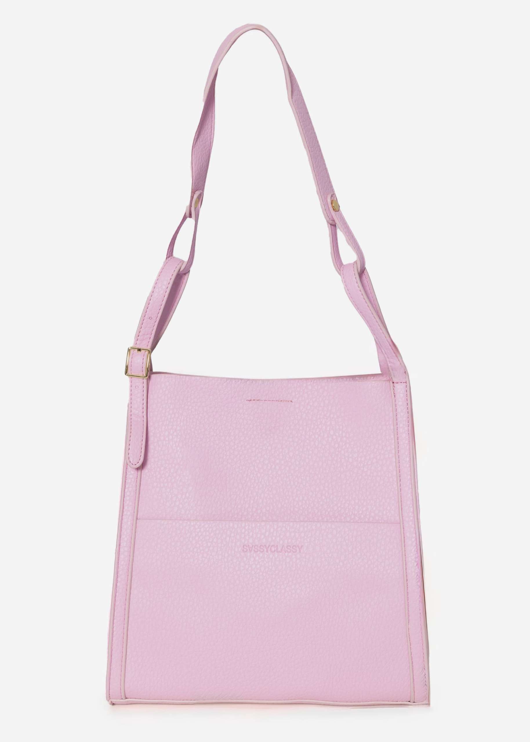 Tasche mit verstellbarem Träger - babyrosa