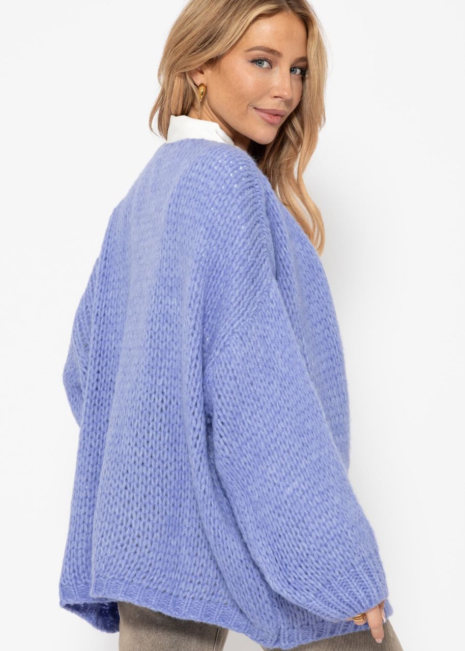 Oversize Cardigan - flieder