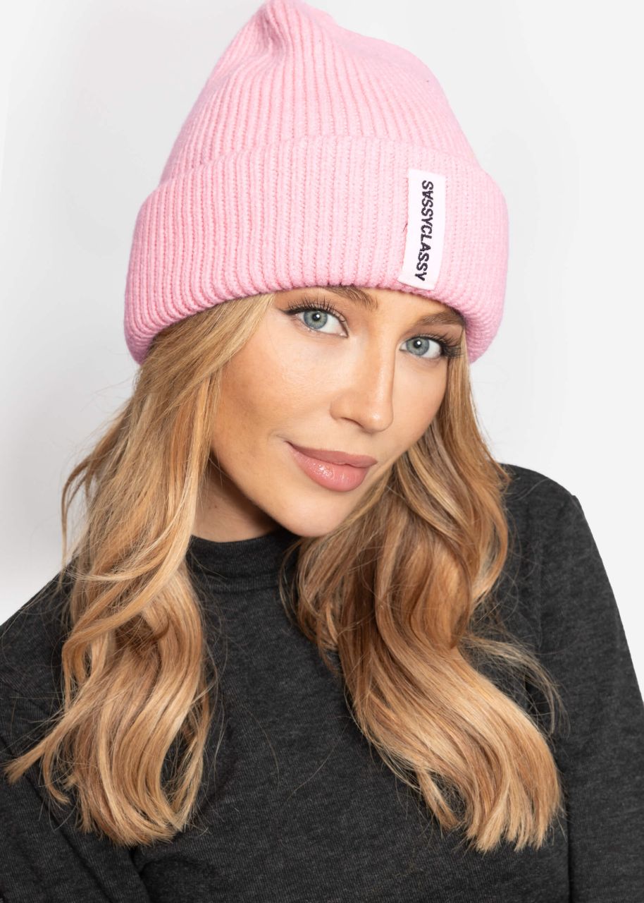 SASSYCLASSY Beanie - rosa