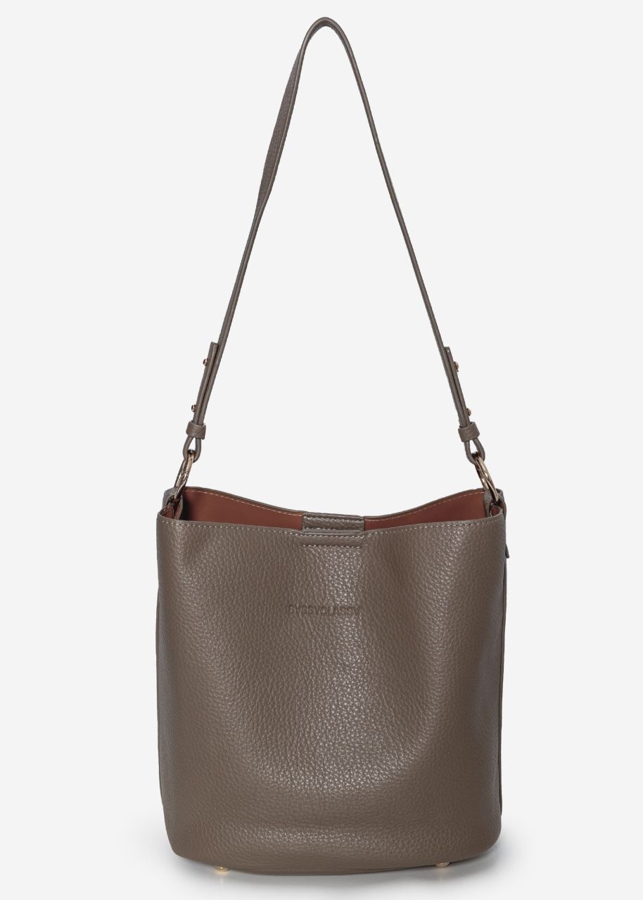 Beuteltasche - taupe