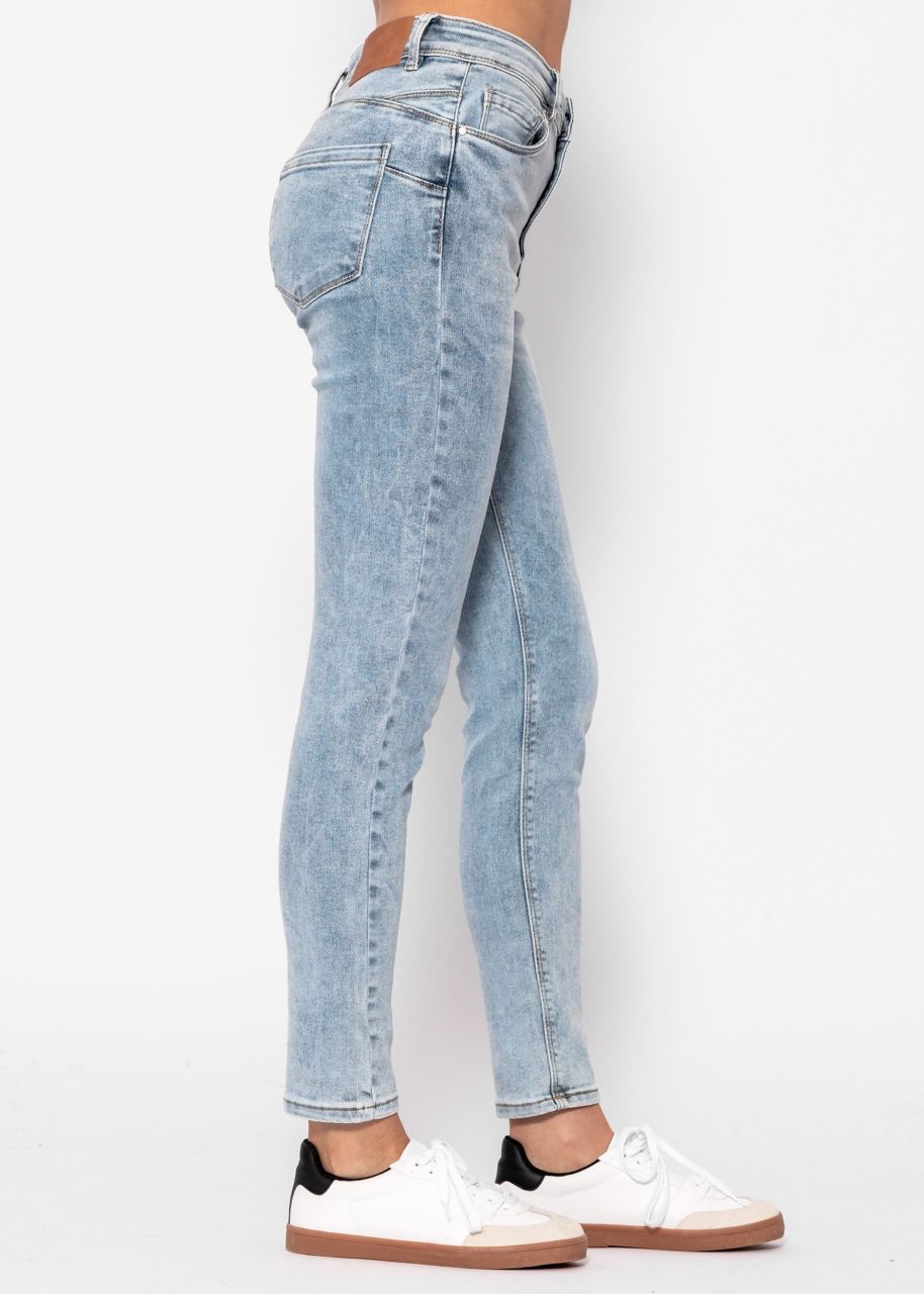 Push Up Jeans - hellblau