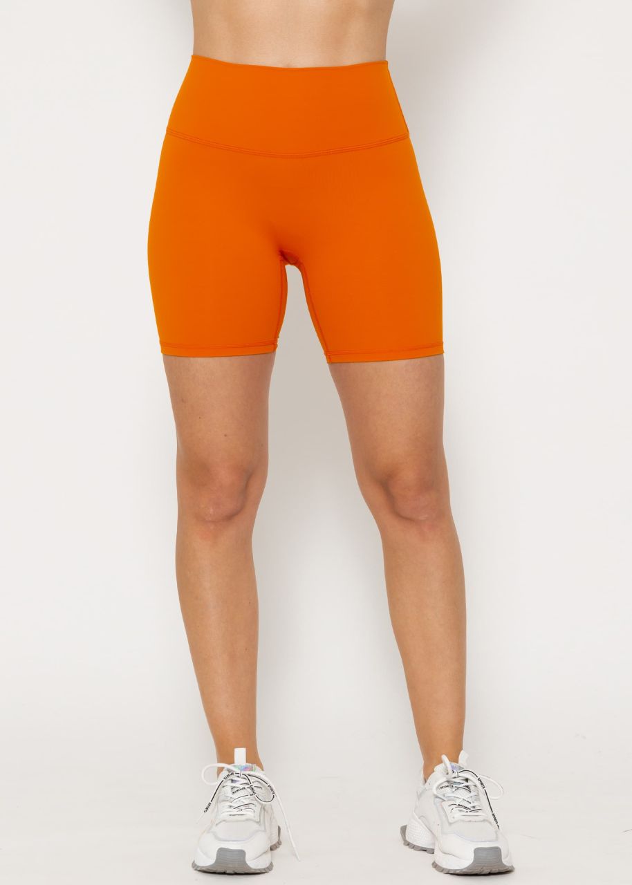 Kurze Sportleggings - orange