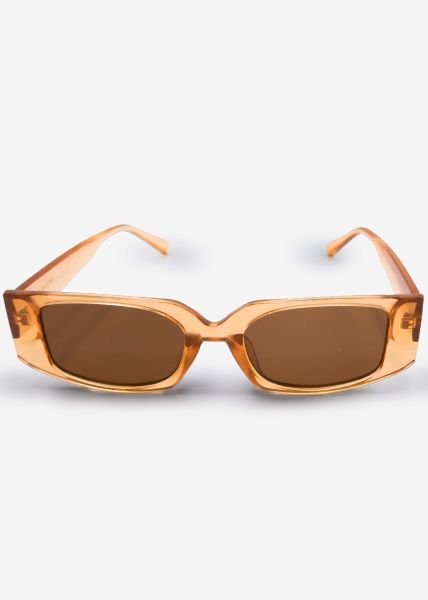 Transparente Sonnenbrille - orange