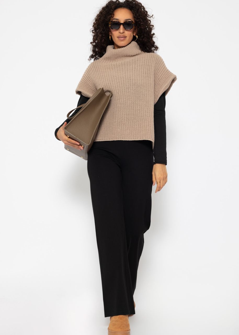 Pullunder mit Turtleneck - beige