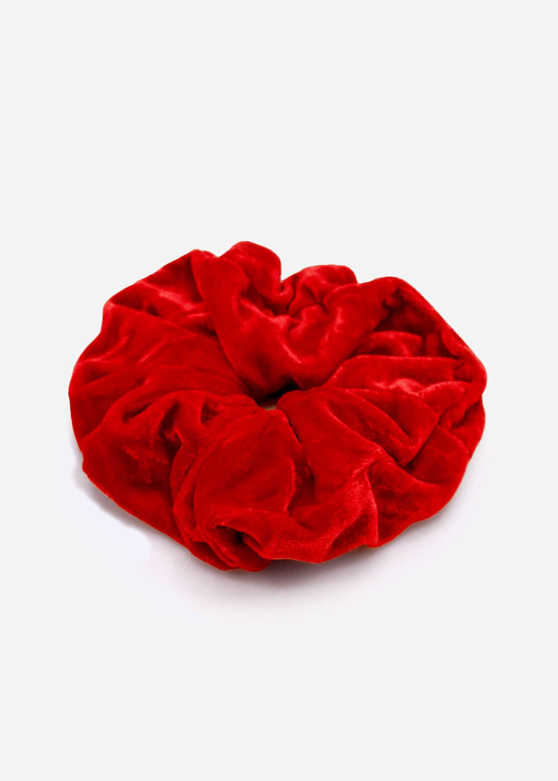 Scrunchie aus Velvet, rot