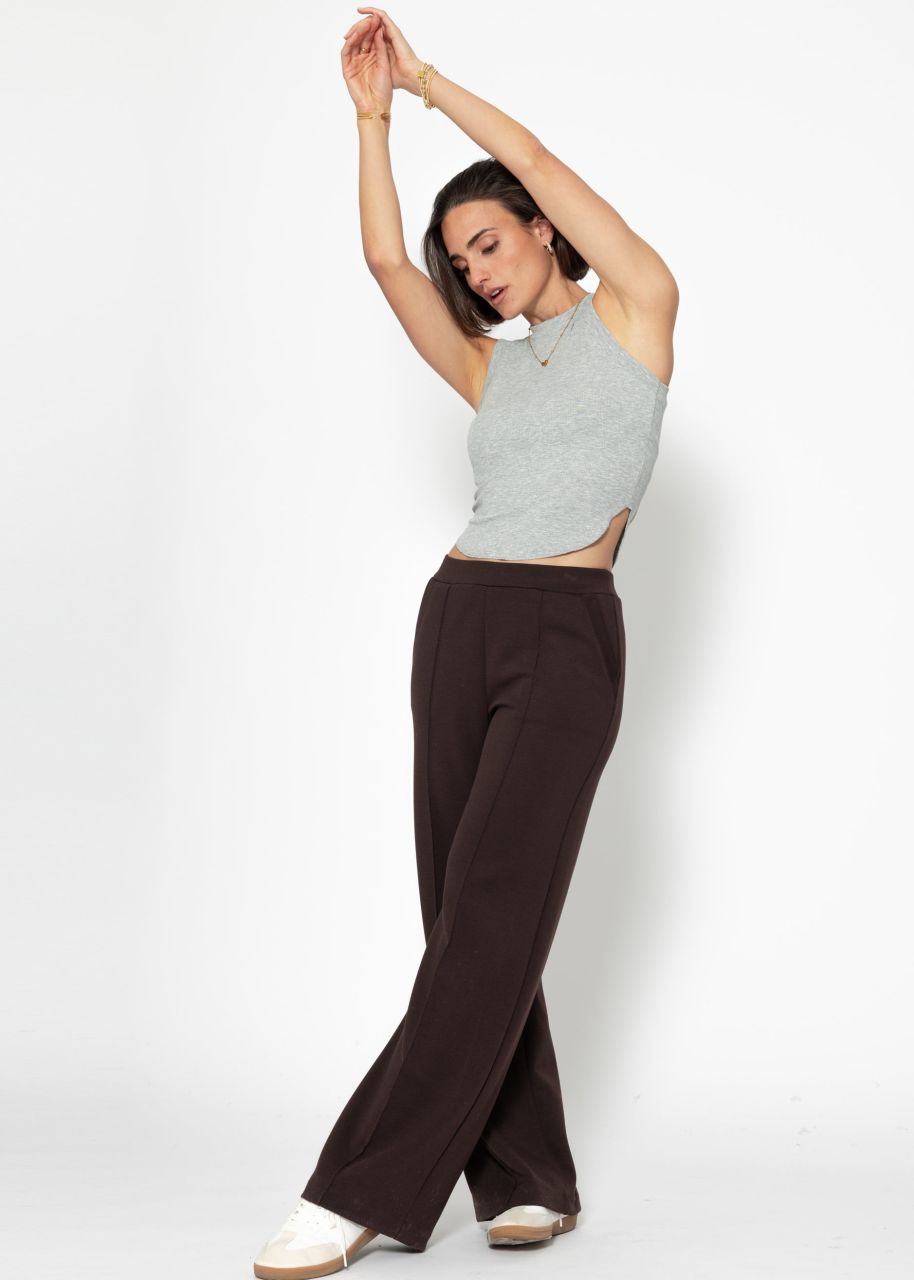 Jersey Top - grau