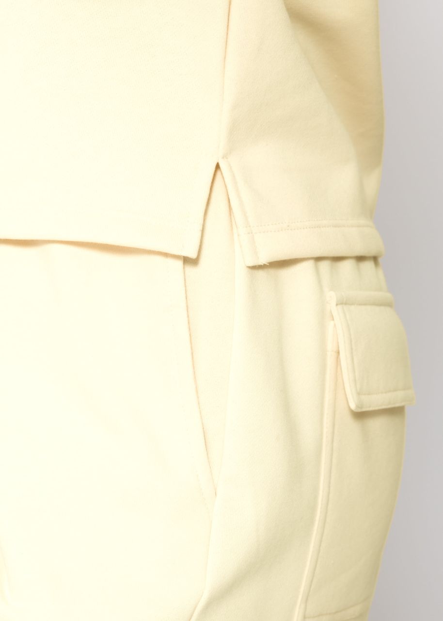 Sweatshorts - buttergelb