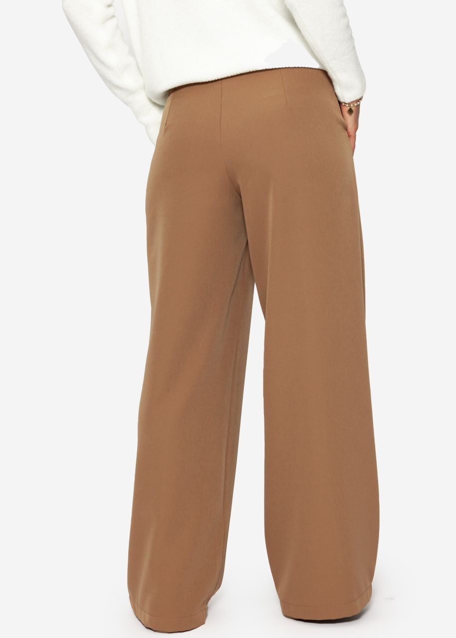 Stoffhose Highwaist - mocha