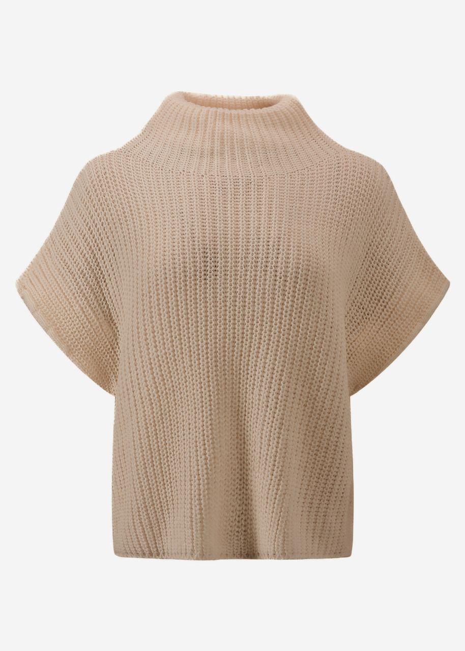 Pullunder mit Turtleneck - beige