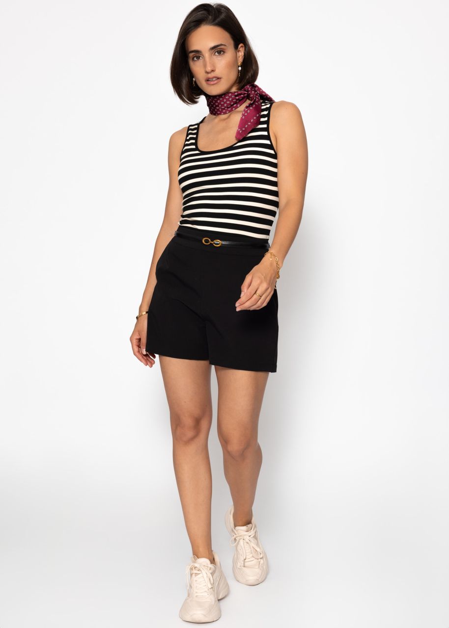 Elegante Shorts - schwarz
