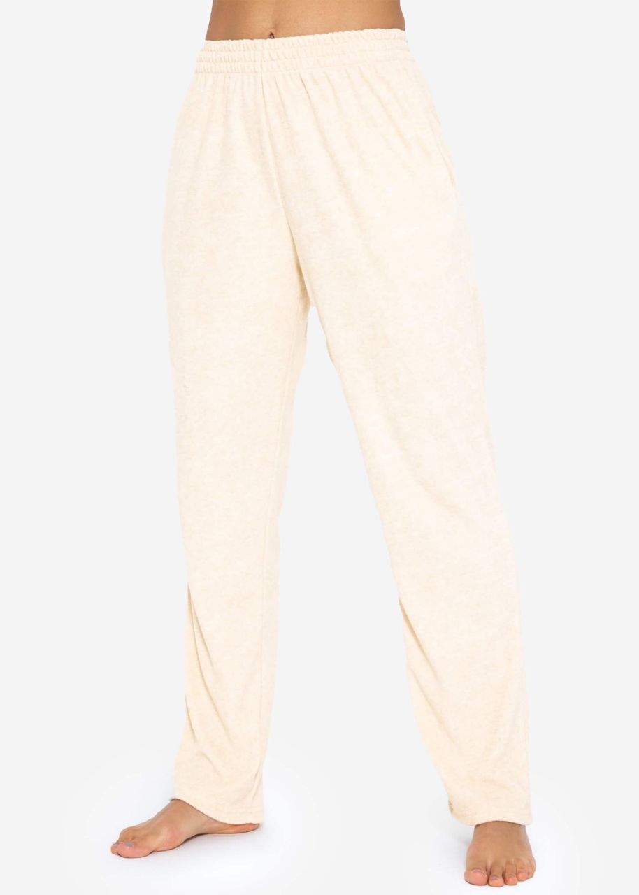 Frottee Pants - beige